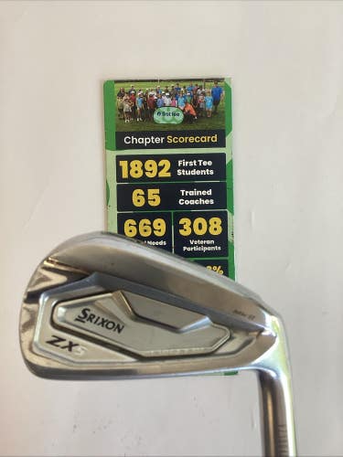 Srixon ZX5 Forged Single 7 Iron With Stiff Graphite Shaft