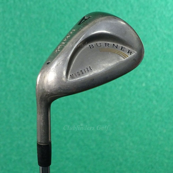 LH TaylorMade Burner Midsize AW Approach Wedge Factory Dynamic Gold Steel Stiff