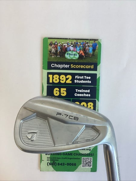 TaylorMade P-7CB Forged PW Pitching Wedge With S300 Stiff Steel Shaft