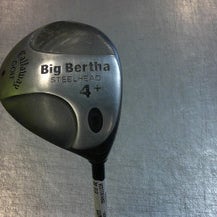 Used Callaway BIG BERTHA STEELHEAD Mens Fairway Wood RH 4 Wood 11339-S000194891