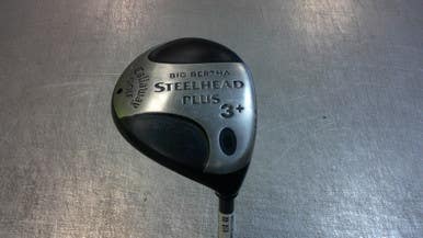 Used Callaway BIG BERTHA STEELHEAD PLUS Mens Fairway Wood RH 3 Wood 11339-S000194882