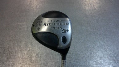 Used Callaway BIG BERTHA STEELHEAD PLUS Mens Fairway Wood RH 3 Wood 11339-S000194882