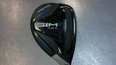 Used Taylormade SIM 2 MAX Mens Hybrid Club RH 3 Hybrid 11339-S000194840