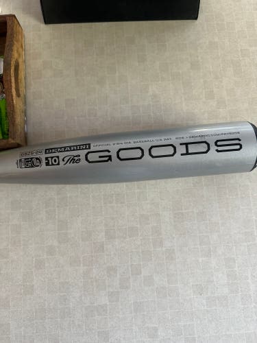 2024 DeMarini The Goods Hybrid USSSA Certified Bat (-10) 19 oz 29" (Used)