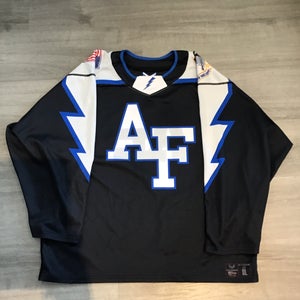 Air Force Academy Black Jog Used Men's Practice Jersey