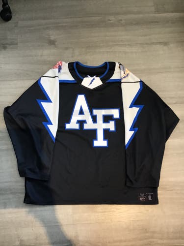 Air Force Academy Black Jog Used Men's Practice Jersey
