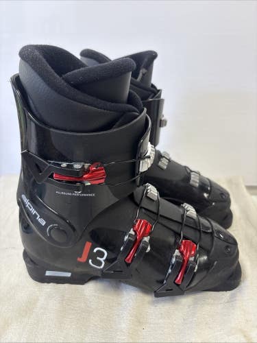 Mondo Size 24.5 US Size 6.5 - 7.5 ALPINA  J3 Ski Boots. Excellent Condition