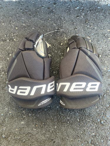 Black Senior Bauer Vapor X Edge Gloves 14" (Used)