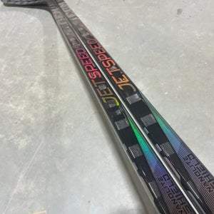 CCM JETSPEED FT7 PRO 2 PACK Pro Stock Hockey Stick Grip P90M 95 Flex Left 9694