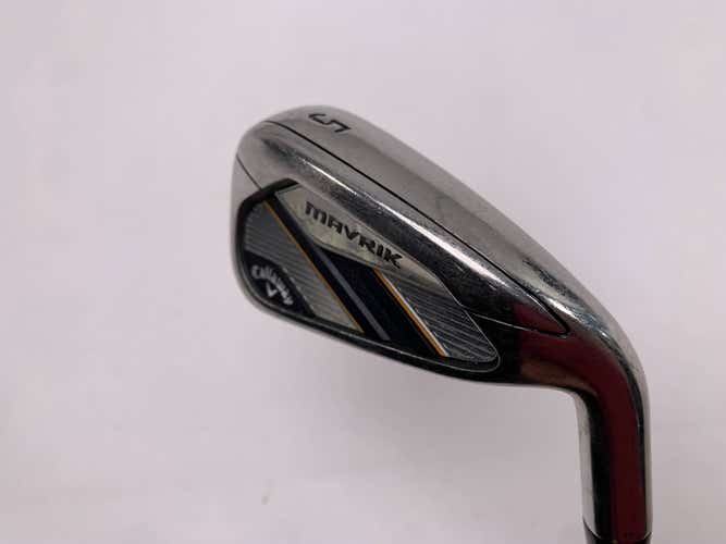 Callaway Mavrik Single 5 Iron True Temper Elevate VSS 95g Regular Steel Mens RH