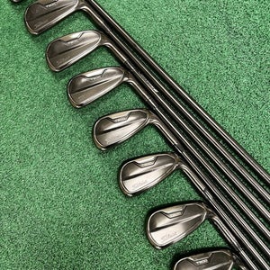 Titleist T200 Black Onyx Iron Set 4-PW+48 MRH Extra Stiff Project X LZ Steel