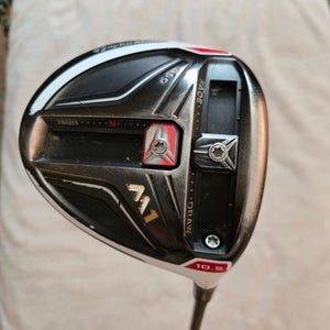 Men's 2017 TaylorMade 2016 M1 Right Handed Driver Extra Stiff Flex 10.5 Loft (Used)