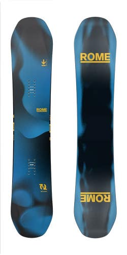 Rome Mechanic Wide Men's Snowboard 160 cm True Twin Contact Rocker New 2026