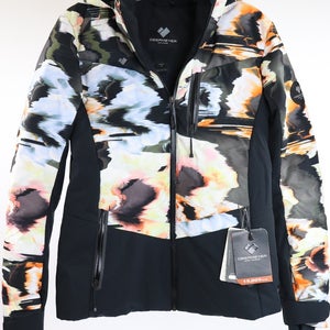 Obermeyer Cosima Down Womens Ski Jacket Glitchy Size 6 / S