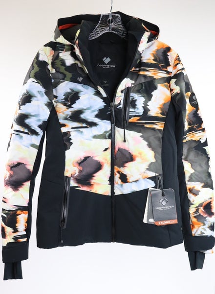 Obermeyer Cosima Down Womens Ski Jacket Glitchy Size 6 / S