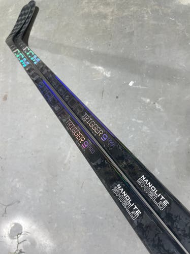 2 Pack CCM Trigger 9 Pro Stock Hockey Stick Grip 80 Flex P90T Right 9649