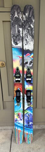 2024 Atomic Bent Chetler 192 cm Powder Skis With Bindings Max Din 13 (Used)