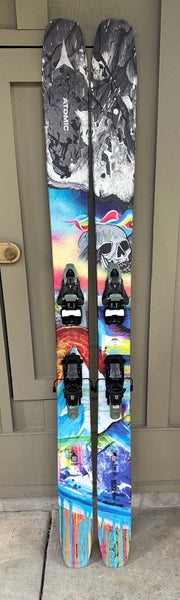 2024 Atomic Bent Chetler 192 cm Powder Skis With Bindings Max Din 13 (Used)