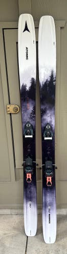 2024 Atomic Maverick 193 cm Powder Skis With Bindings Max Din 16 (Used)