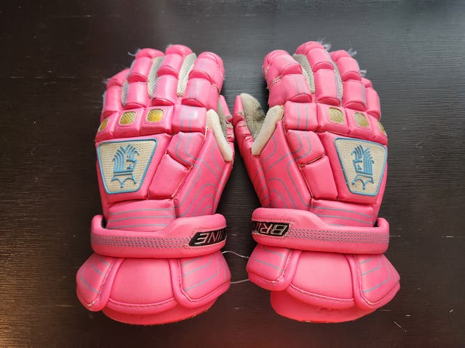 Rare 'Hobbit' Brine King 2 (II) Lacrosse Gloves 13" (Used)