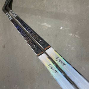 CCM JETSPEED FT6 PRO 2 PACK Pro Stock Hockey Stick Grip P90M 105 Flex Right 9661