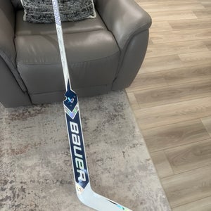 TRIGGER TRIP Bauer Supreme Shadow Regular Goalie Stick 24" Paddle Pro Stock (New)