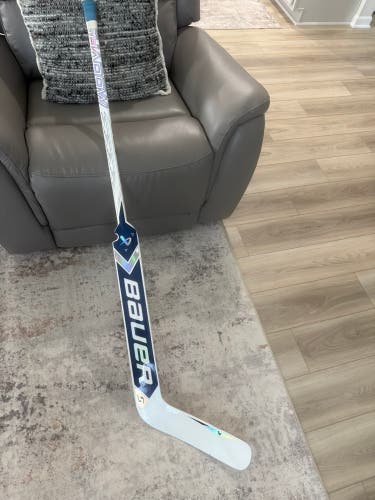 TRIGGER TRIP Bauer Supreme Shadow Regular Goalie Stick 24" Paddle Pro Stock (New)