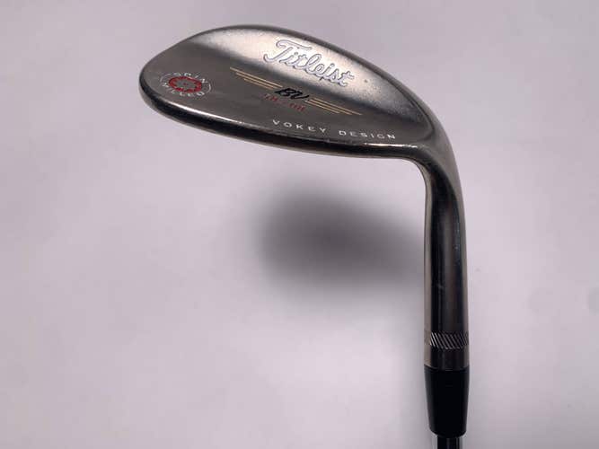 Titleist Vokey Spin Milled Nickel 2009 Lob Wedge LW 58* 8 Wedge Steel Mens RH