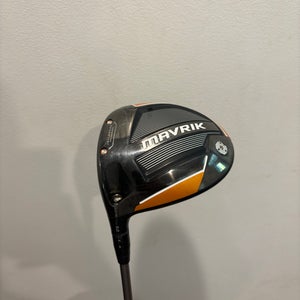 Men's Callaway Mavrik Left Hand Driver Stiff Flex 9 Loft (Used)