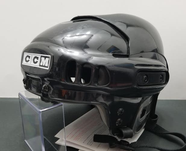 New Penguins NHL Pro Stock CCM Tacks 852 Black Ice Hockey Helmet Medium