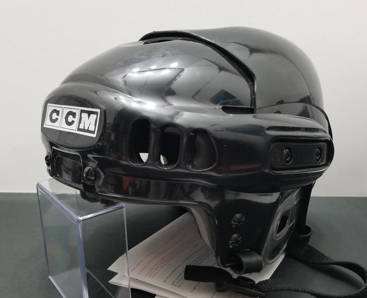 New Penguins NHL Pro Stock CCM Tacks 852 Black Ice Hockey Helmet Medium