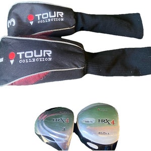 Tour Collection HRX4 Wood Set 460cc Driver,3W RH Regular Graphite New Grips HC's
