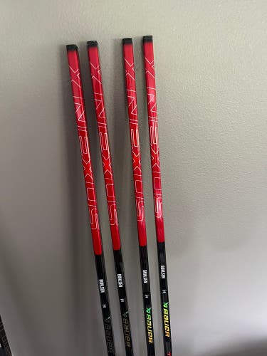 Senior Bauer Nexus Tracer Right Handed Hockey Stick P92 Pro Stock (New) 4 Pack