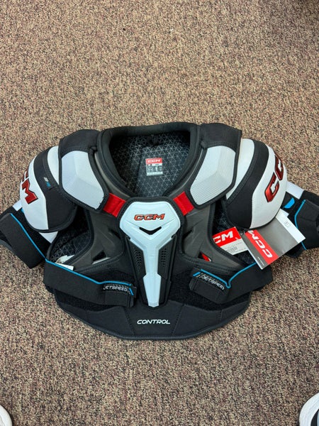 Men's Large Senior CCM Control Shoulder Pads (New)