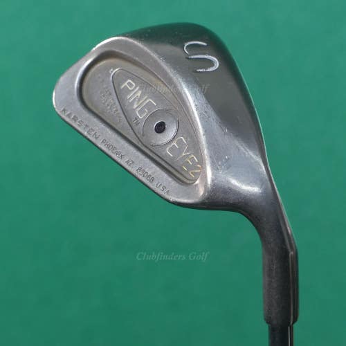 Ping Eye 2 Black Dot SW Sand Wedge Karsten ZZ-Lite Steel Stiff