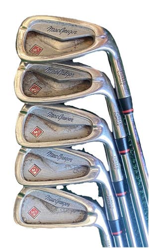 MacGregor MT Forged Cupface Iron Set 5-9 Irons RH Regular Steel 5i 38" New Grips