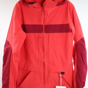 Obermeyer Women's M Oberreute Jacket Red Cosmo RECCO Ski Snowboard $499 NWT