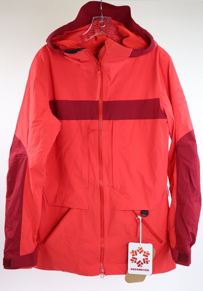 Obermeyer Women's M Oberreute Jacket Red Cosmo RECCO Ski Snowboard $499 NWT
