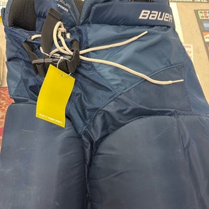 Bauer Nexus N7000 N 7000 Used XL Navy Blue Junior Hockey Pants JR