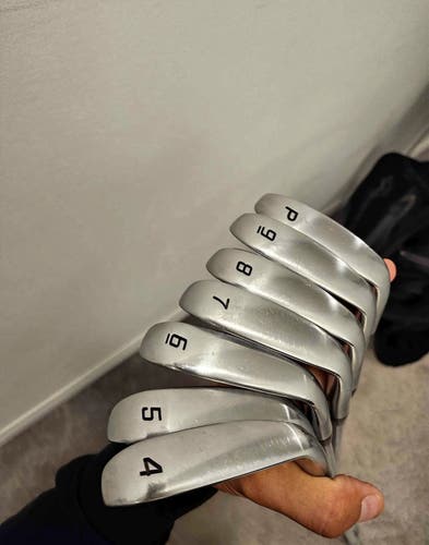 Men's Cobra King Forged TEC Left Hand Iron Set 7 Pieces Steel Shaft
