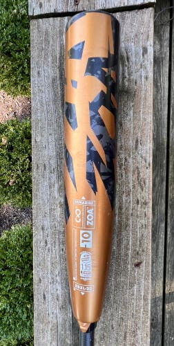 2022 DeMarini Zoa Composite USSSA Certified Bat (-10) 21 oz 31" (Used)