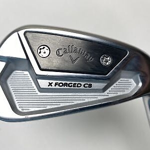 Callaway X Forged CB 21 Single 7 Iron Project X IO 6.0 110g Stiff Graphite RH