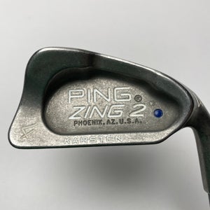 Ping Zing 2 Single 4 Iron Blue Dot 1* Up Aldila Karsten 101 Regular Graphite RH