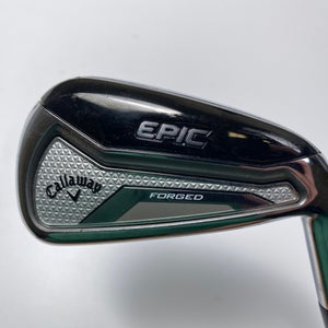 Callaway EPIC Forged Single 7 Iron AeroTech SteelFiber FC90 F4 Stiff Graphite RH
