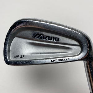 Mizuno MP 57 Single 6 Iron True Temper Dynamic Gold S300 Stiff Steel Mens RH