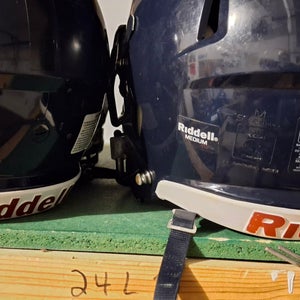 Large and medium Adult Riddell Speed Helmets (Used)