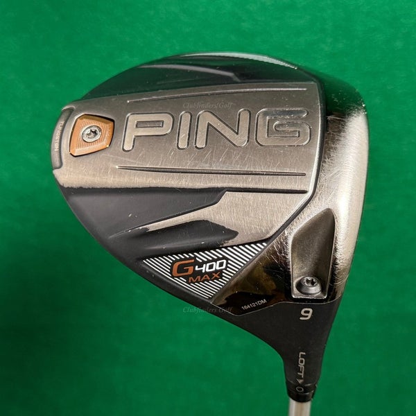 Ping G400 MAX 9 Driver Aldila Ascent 60 Graphite Regular