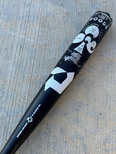2022 DeMarini The Goods One Piece Alloy Bat BBCOR Certified (-3) Alloy 30 oz 33" (Used)