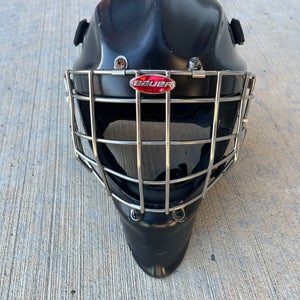 Black Senior Coveted Mask 906 Pro Goalie Mask (Used)