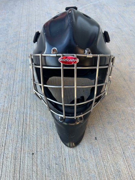 Black Senior Coveted Mask 906 Pro Goalie Mask (Used)